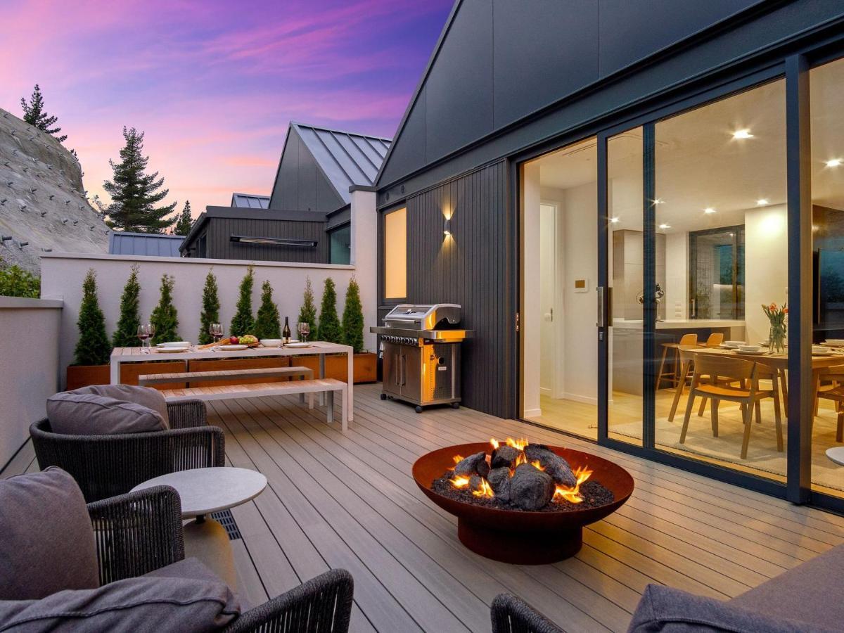 クイーンズタウン Luxury Townhouse On Woods Laneヴィラ エクステリア 写真