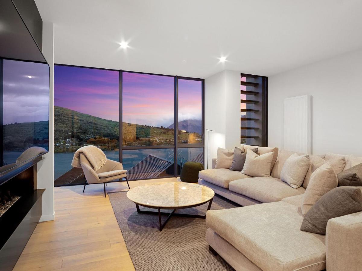 クイーンズタウン Luxury Townhouse On Woods Laneヴィラ エクステリア 写真